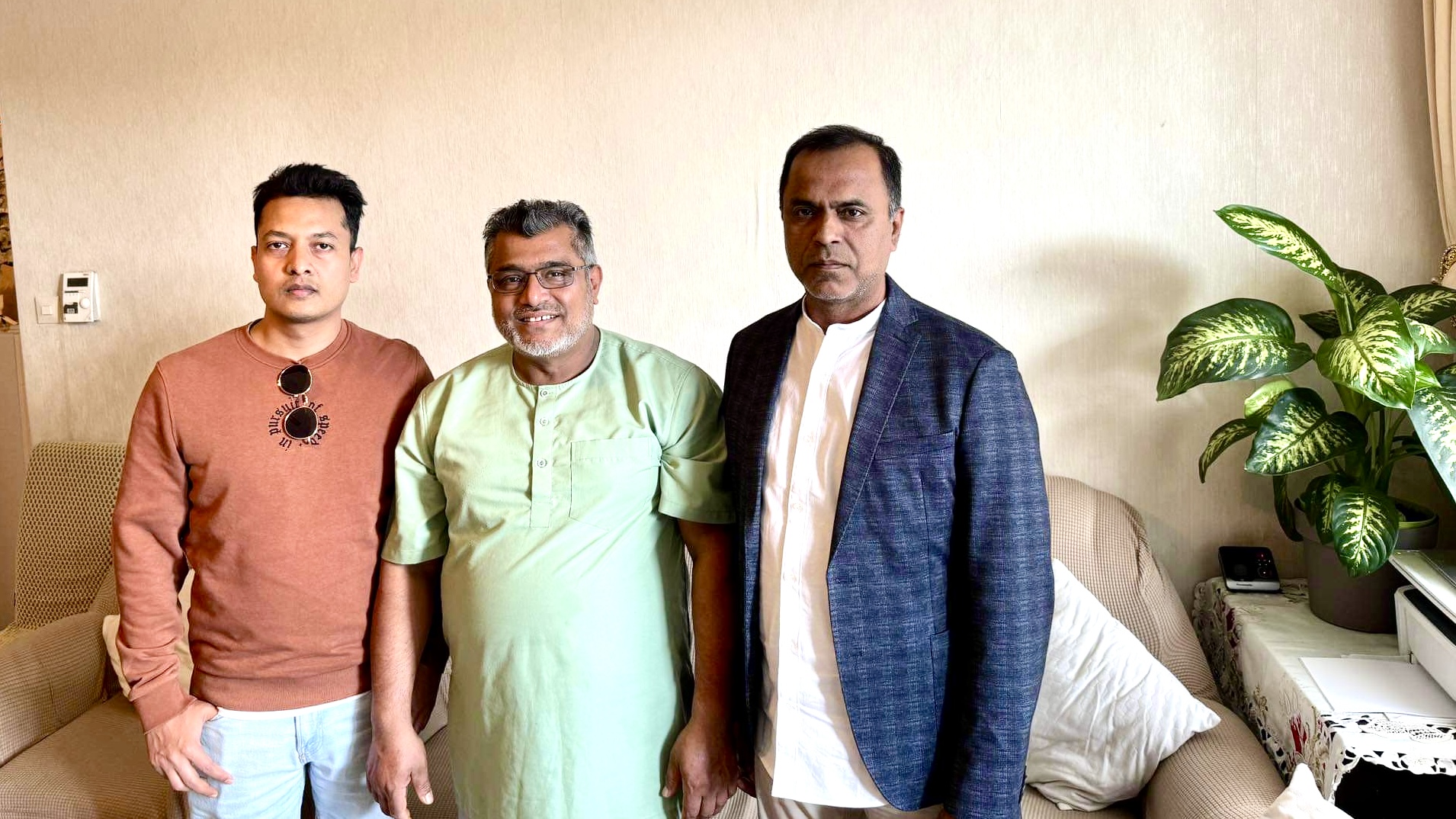 জার্মান বিএনপি'র সভাপতির সাথে সৌজন্য সাক্ষাৎ