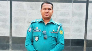 খিলগাঁওয়ে বাসের ধাক্কায় এসআই নিহত