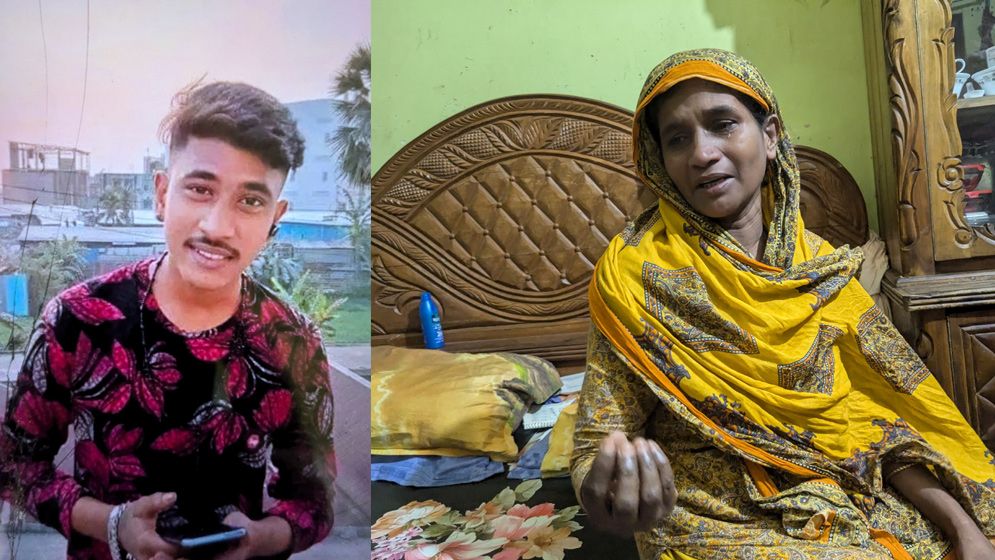 জুলাই অভ্যুত্থানে শহীদ রনি ১১ মাসেও সহায়তা পাননি মা